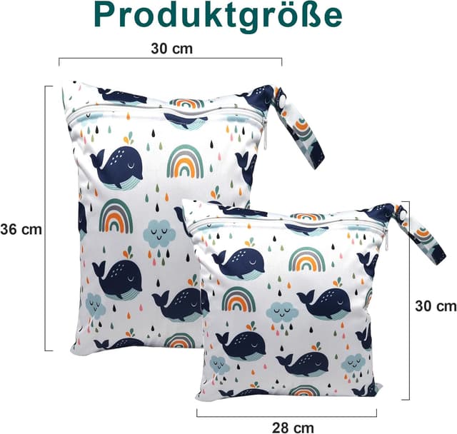 Detalle 2 de Wetbag Loscarol 2er Set Kindergarten groß