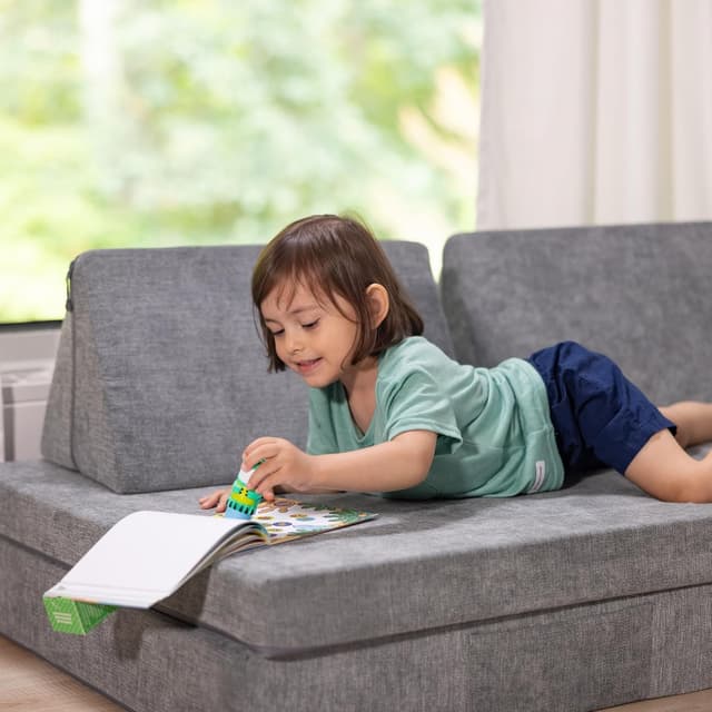 Detalle de Melissa & Doug Sticker Wow : tamponneuse dinosaure + bloc d’activités de 300 autocollants (dès 3 ans)