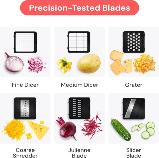 Thumbnail 3 de Fullstar Vegetable Chopper 1.2L 6‑in‑1