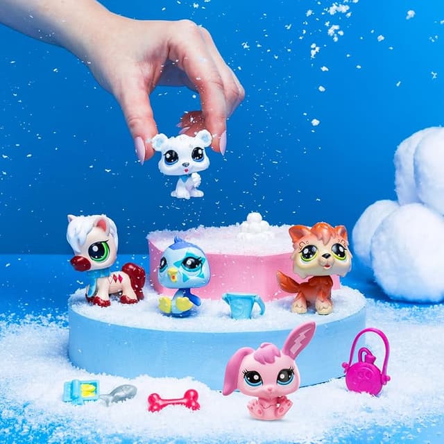 Thumbnail 5 de BANDAI Littlest Pet Shop Pack de 5 Winter Besties