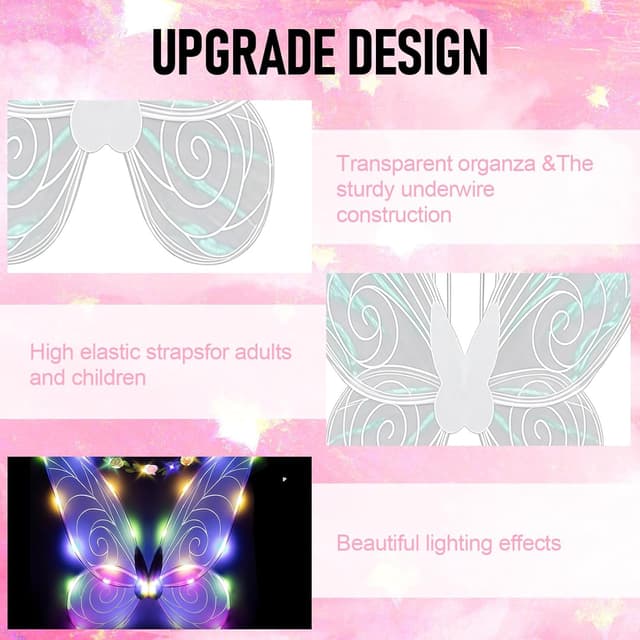 Thumbnail 3 de AONAT LED Fairy Wings