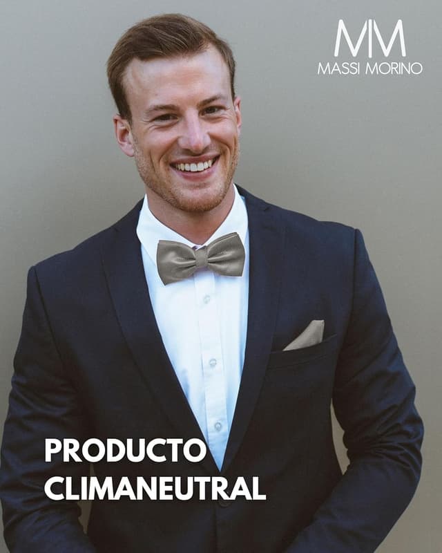 Thumbnail 5 de Massi Morino Pajarita ajustable 34–51 cm con pañuelo