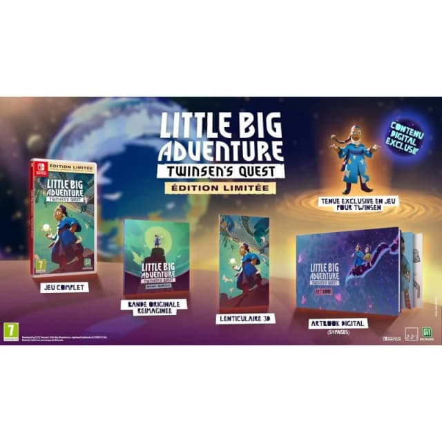 Thumbnail 3 de Little Big Adventure Twinsens Quest Limited Edition Nintendo Switch