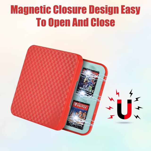 Thumbnail 4 de Vicloon Giochi Custodia Porta Cartucce 12 slot