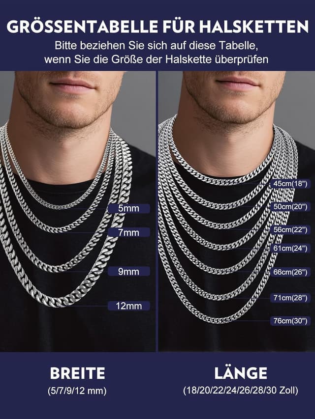 Thumbnail 5 de Bandmax Miami Panzerkette Edelstahl 5 mm