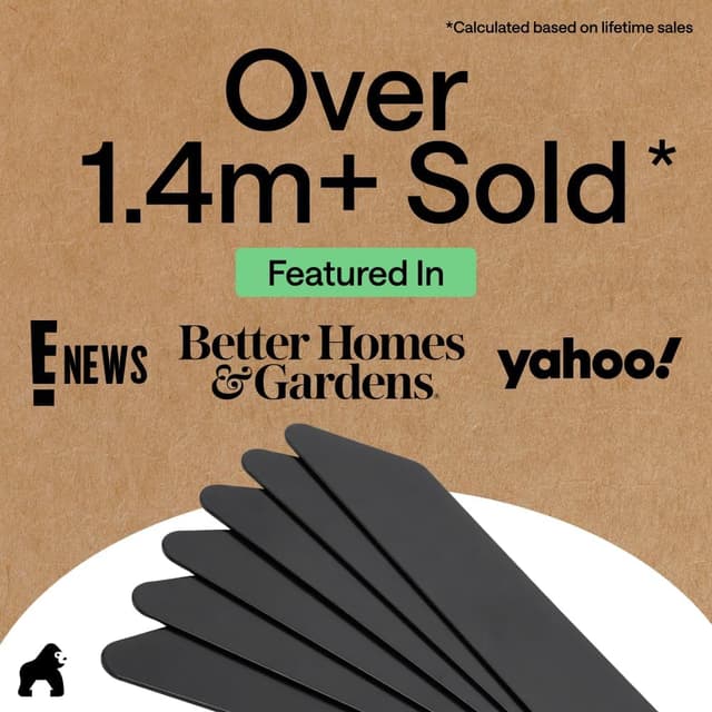 Thumbnail 6 de Gorilla Grip Rug Gripper Pads 8 Pcs 📐