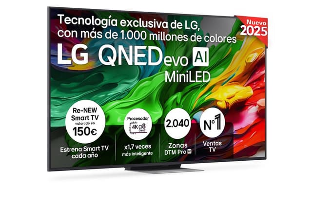 Detalle de LG QNED87 65 pulgadas MiniLED