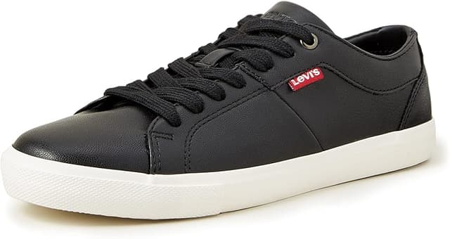 Imagen de Levi's Woods W. Zapatillas Deportivas Mujer en Negro 🖤 en OfertitasTOP