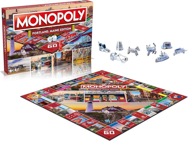 Thumbnail 5 de Monopoly Portland ME Edition board game 🎲
