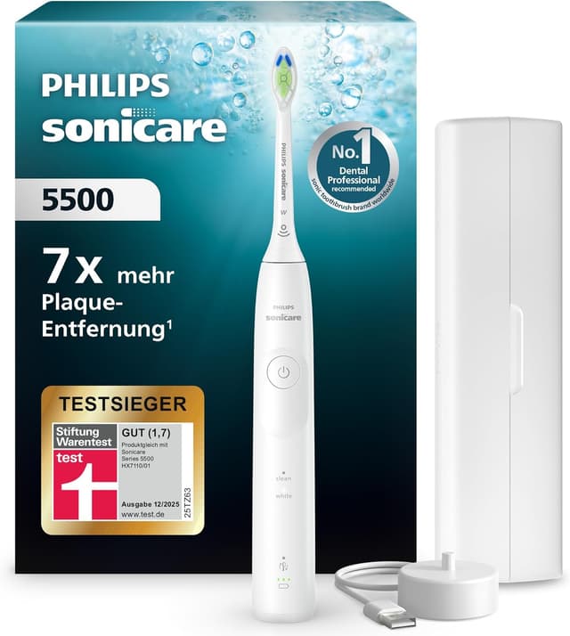 Detalle de Philips Sonicare 5500 elektrische Zahnbürste HX7110/02