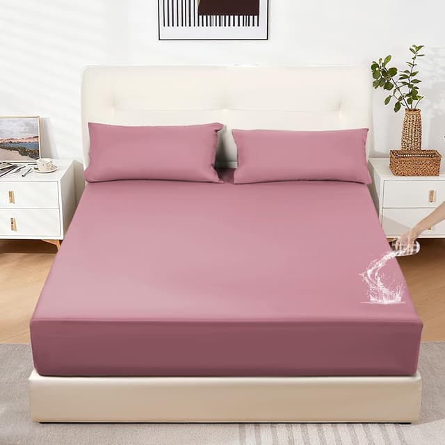 Detalle de Coprimaterasso impermeabile DUJUIKE 200x200 cm