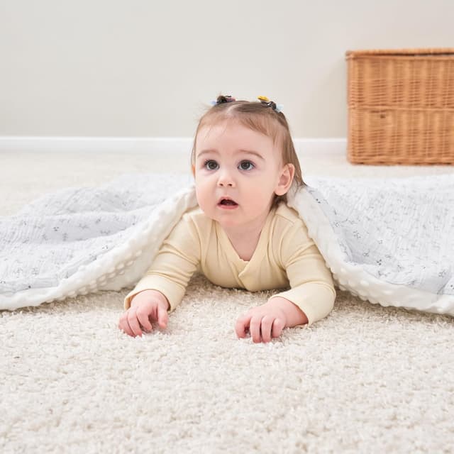 Thumbnail 6 de SUPERBE BEBE Manta Oeko Tex Minky y Muselina 🍼 Confort para Tu Bebé