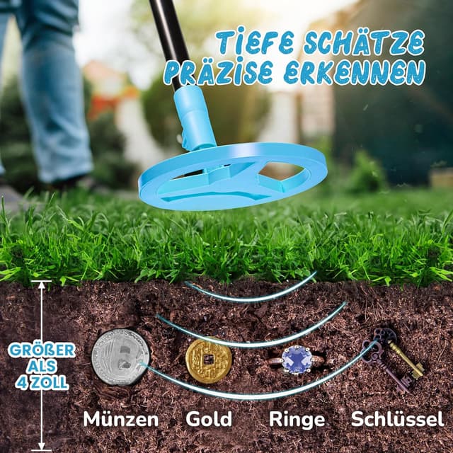 Thumbnail 2 de Smofrees Kinder Metalldetektor