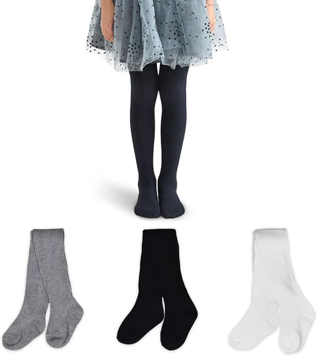 Imagen de GENTABY Girls Knit Tights 3-Pack 1-13 yrs en OfertitasTOP