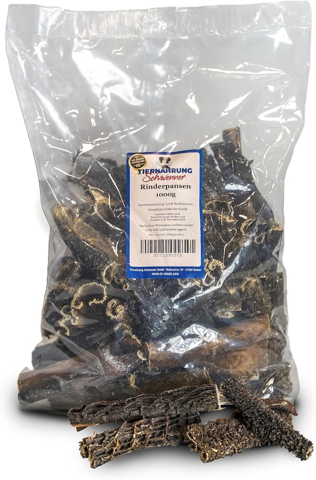 Imagen de Tiernahrung Schwenner Rinderpansen 1000 g en OfertitasTOP