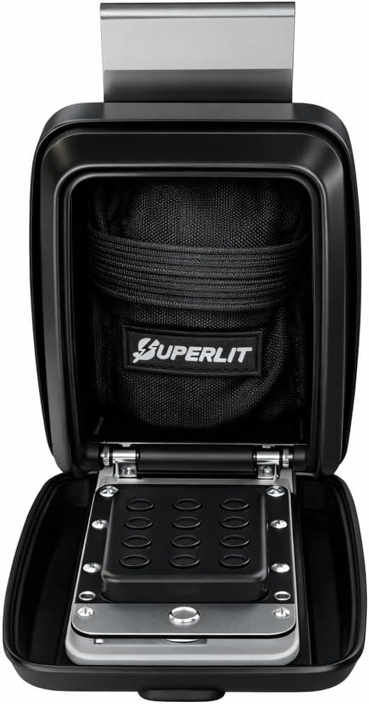 Detalle de SUPERLIT Faraday Pouch for Key Fob (2-Pack) — RFID & signal-blocking keyless entry protection