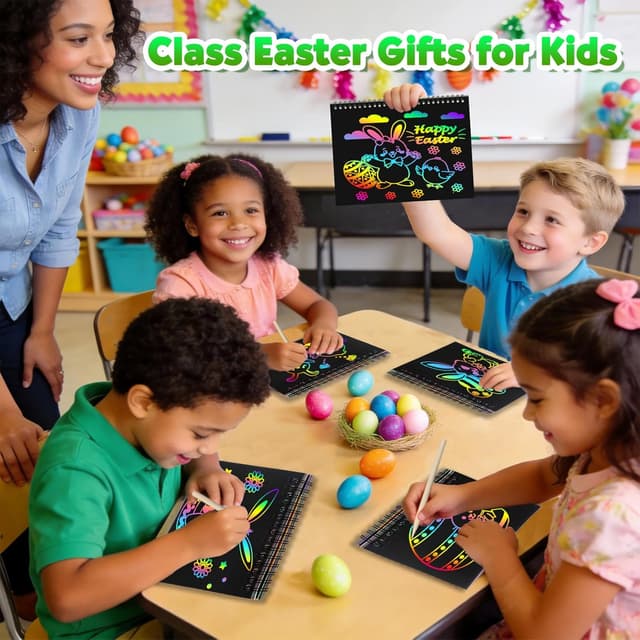 Thumbnail 4 de FEREDO KIDS Scratch Art 36-Pack for Kids