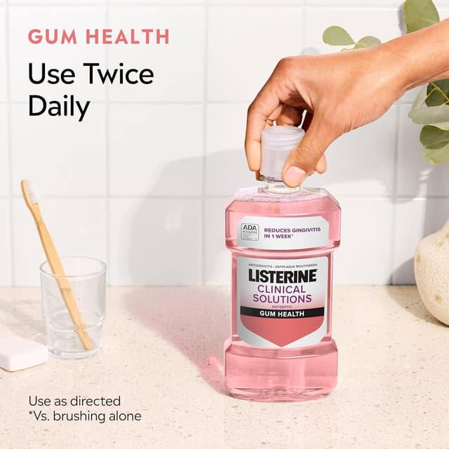 Thumbnail 4 de Listerine Clinical Mouthwash, 500 mL