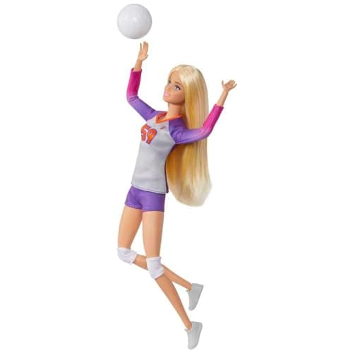 Detalle 2 de Mattel HKT72 Barbie Made to Move Jugadora de voleibol