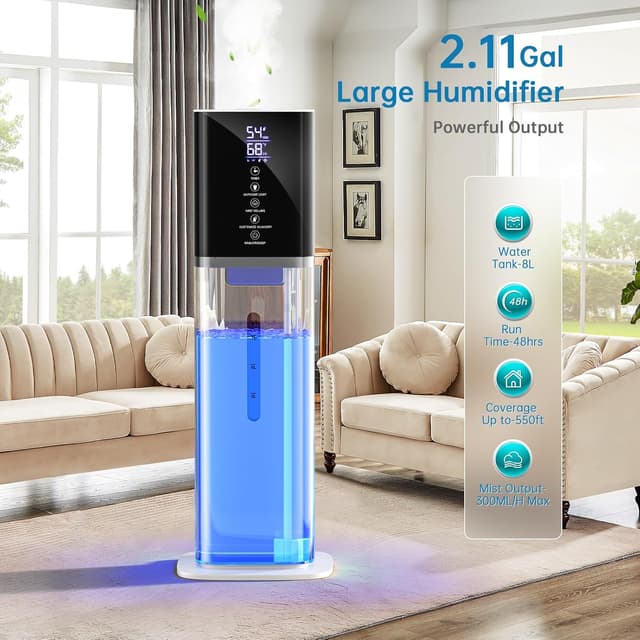 Thumbnail 2 de Honovos 8L Quiet Ultrasonic Humidifier