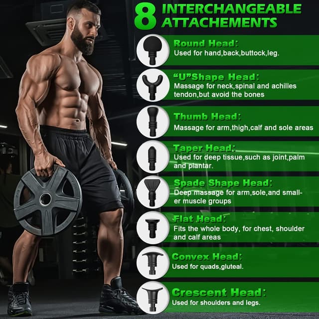 Thumbnail 4 de ALDOM Massage Gun 30-speed deep tissue massager ๐