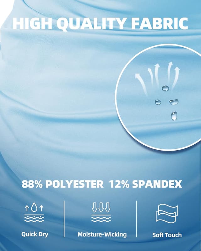 Detalle de Arcweg Rashguard da mare uomo con UPF 50+ e maniche corte