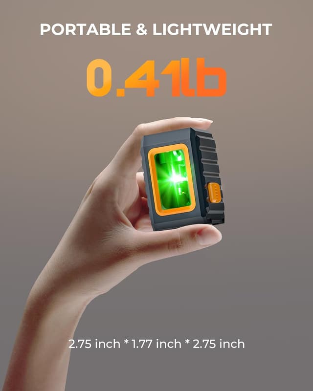 Detalle 2 de CIGMAN Green Laser Level with Self-Levelling and Manual Modes (30m / Pulse 50m with Receiver)