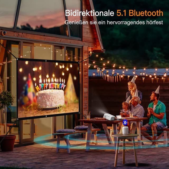 Thumbnail 6 de XuanPad 30000L Mini Beamer mit WiFi