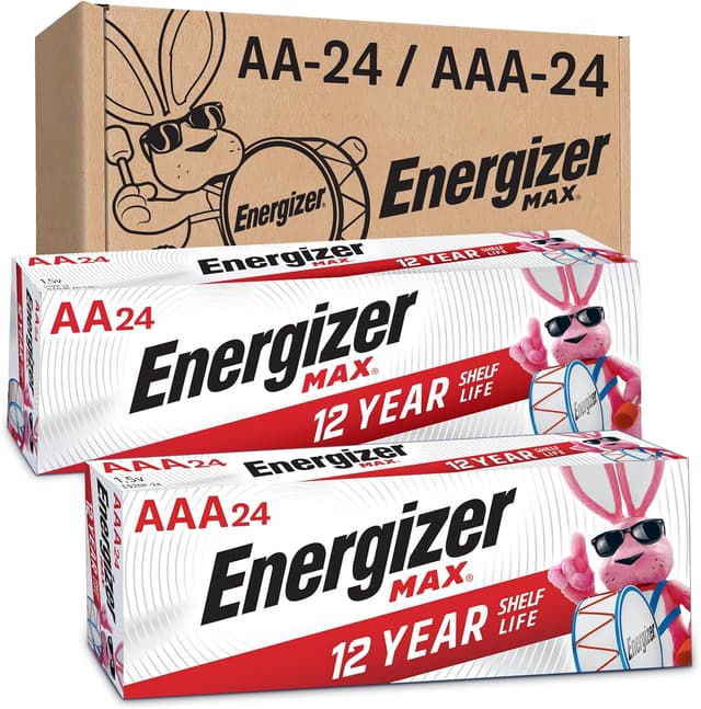 Detalle de Energizer Max AA and AAA Combo Pack 48