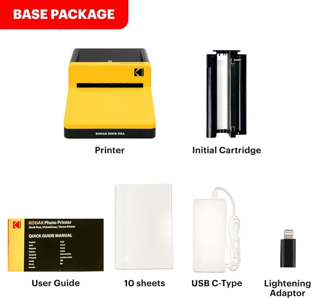 Thumbnail 6 de KODAK Dock ERA 4PASS instant photo printer 4x6