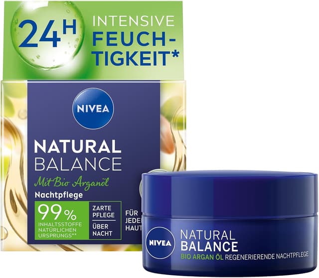 Detalle de NIVEA Natural Balance Nachtpflege 50 ml