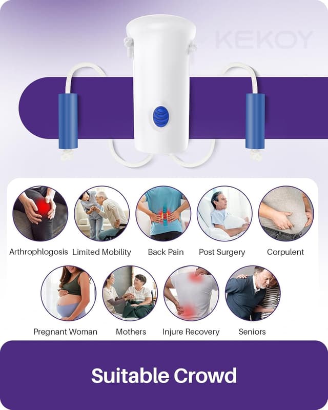 Thumbnail 5 de KEKOY 4.5-inch Sock Aid with Foam Handles