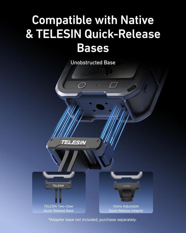 Thumbnail 4 de TELESIN Osmo 360 Kamerakäfig mit 1/4-Gewinde