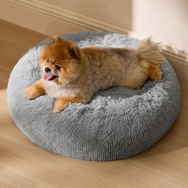 Detalle de Bedsure Round Dog Bed Medium 60x60x14cm