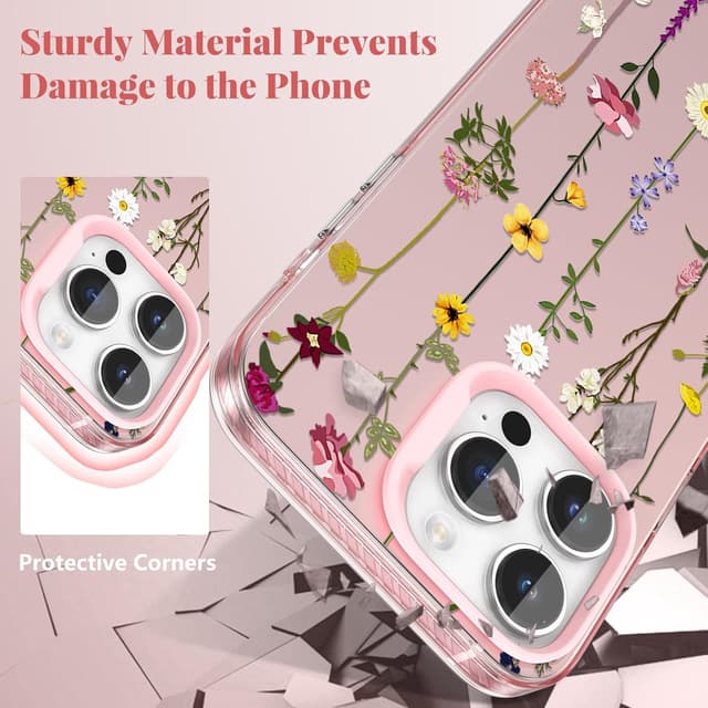 Thumbnail 6 de ZTOFERA Rosa Hülle iPhone 15 Pro