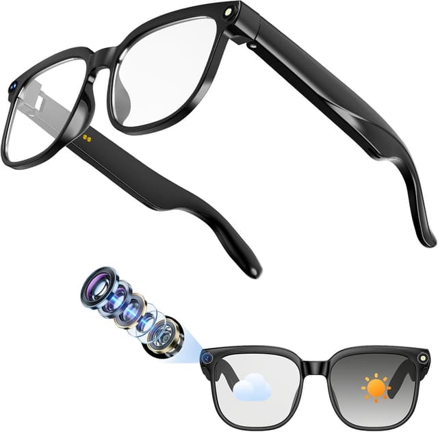 Detalle de AI Smart Glasses with 8MP camera