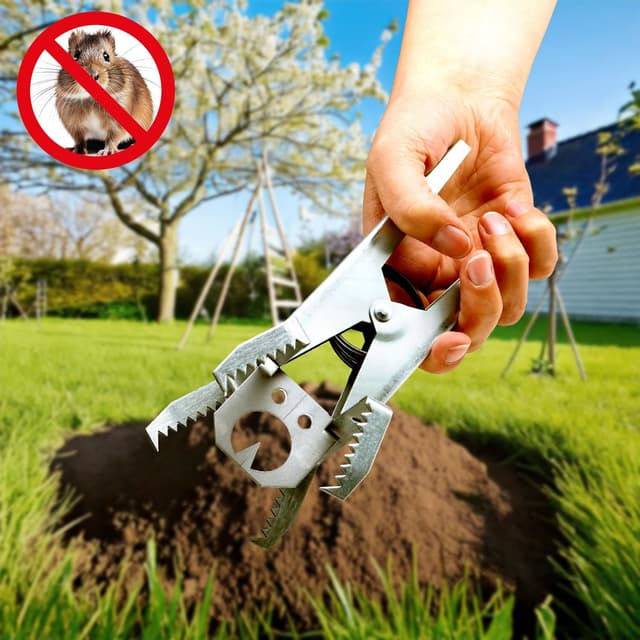 Thumbnail 1 de com-four Trappola per Arvicole 18x8 cm