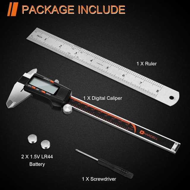 Detalle 2 de HARDELL Digitaler Messschieber 150 mm