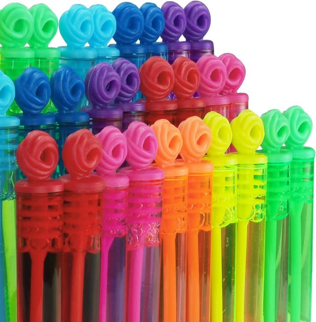 Thumbnail 4 de 32-Piece Mini Bubble Wands 4" for Parties
