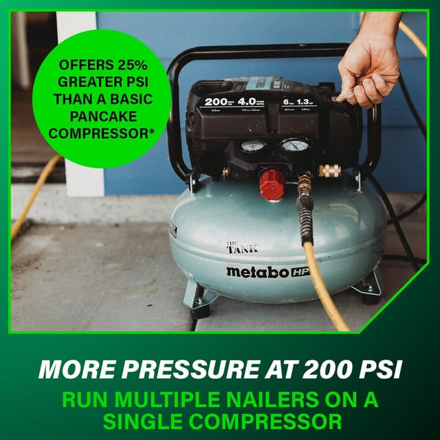 Thumbnail 6 de Metabo HPT EC914S Air Compressor 6 Gal 🛠