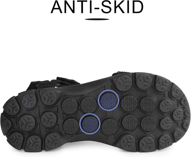 Detalle de Riemot sandali sportivi regolabili da donna e uomo per outdoor, trekking e tempo libero