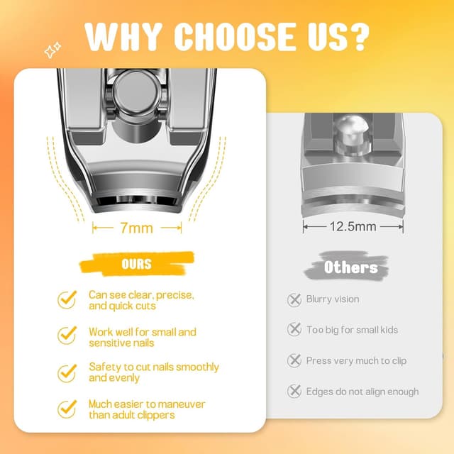 Detalle de FVION Kids Nail Clippers for children