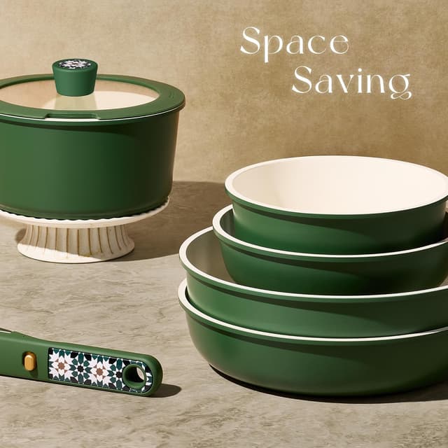 Detalle 2 de CAROTE 21Pc Ceramic Cookware Set