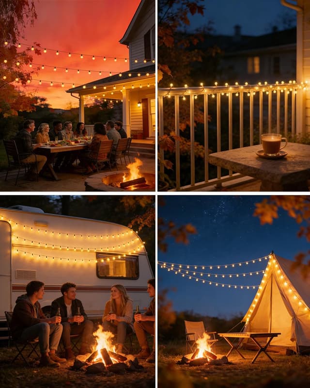 Thumbnail 6 de Suright Solar-Lichterkette außen 8 m mit 30 warmweißen Mini-LEDs, 8 Modi & IP65