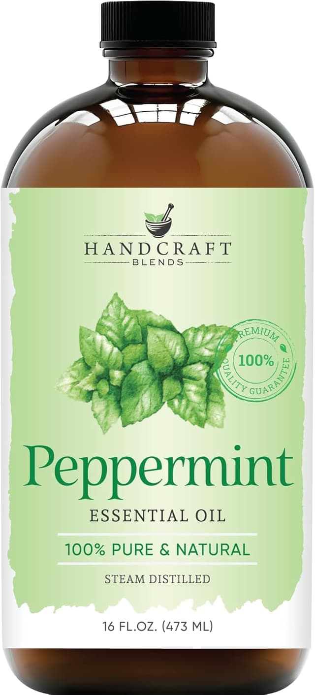 Imagen de Handcraft Blends Peppermint Oil 16 Fl Oz en OfertitasTOP