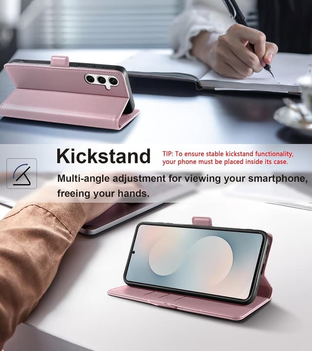 Detalle 2 de Yunubeyii Galaxy S25 FE wallet case