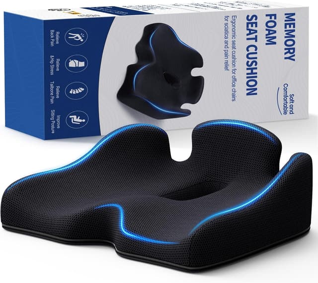 Thumbnail 5 de Benazcap Seat Cushion Memory Foam for Sciatica