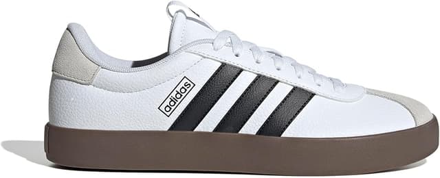 Detalle de adidas VL COURT 3.0 Zapatos Hombre 👟 Cloud White/Black/Gray, 42 2/3 EU
