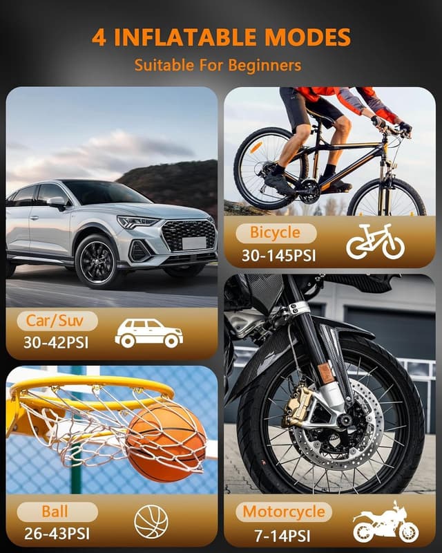 Thumbnail 3 de SERVOMASTER Tyre Inflator 150 PSI Portable Pump
