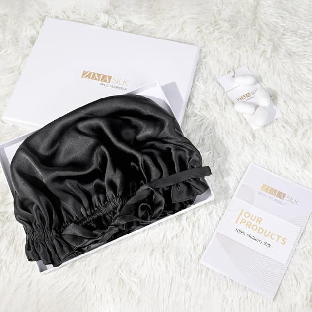 Thumbnail 6 de ZIMASILK Mulberry silk hair bonnet, 21–23 in